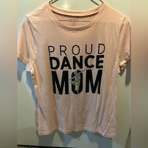 Proud dance mom shirt woman’s large